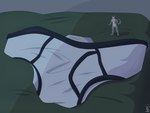 4:3 absurd_res anthro beastars bed black_seam_briefs black_seam_underwear briefs brown_nose canid canine canis clothing clothing_aside colored_seam_underwear donttouchmylasagna featureless_crotch fur furniture grey_body grey_fur hi_res huge_filesize legoshi_(beastars) male mammal micro nude simple_background solo tan_body tan_fur tighty_whities underwear underwear_aside white_briefs white_clothing white_underwear wolf