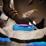 1:1 3d_(artwork) 4_toes absurd_res alternative_fashion animal_genitalia animal_penis anthro anthro_on_anthro balls biped black_body black_claws black_fur blender_(artwork) blender_cycles blue_body blue_fur blue_penis bodily_fluids canid canine canine_genitalia canine_penis canis claws clothed clothing cum cum_drip cum_flow depth_of_field digital_media_(artwork) digitigrade dominant dragon dragonplayer dragonplayer_(character) dripping duo erection feet foot_fetish foot_on_penis foot_play foot_rub footjob fox fur furniture genital_fluids genitals gold_(metal) gold_body goth grey_body grey_fur hair hand_on_leg hi_res hindpaw hybrid inside jex jexouium knot latex latex_clothing latex_legwear latex_thigh_highs leaning_on_wall legwear lying lying_on_ground male male/male mammal multicolored_body mythological_creature mythological_scalie mythology nardoragon nude on_back on_ground on_one_leg pawpads paws penis pink_pawpads purple_body purple_fur reflection rexouium scalie sex slim slim_anthro slim_male slim_sub smile standing submissive submissive_male tail talon_(talondragon) thigh_highs toe_claws toes white_body white_fur