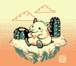 Rating: s
ID: 4627573
Date: 2024-02-28 11:09:39 -0500
Status: active
Score: 14
ambiguous_gender animated cactus cc-by-nc-nd cloud creative_commons cricetid digital_media_(artwork) feral floating_island hamster heart_(marking) low_res mammal markings moawling pixel_(artwork) pixel_animation plant rodent smile solo tail thumbnail post #4627573