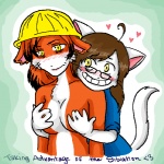Rating: q
ID: 127553
Date: 2011-04-04 14:44:18 -0400
Status: active
Score: -1
1:1 anthro bittersweet_candy_bowl blush breasts brown_hair clothed clothing covering covering_another covering_breasts crossgender domestic_cat duo felid feline felis female female/female grin hair heart_symbol mammal mature_anthro mature_female mother_(lore) parent_(lore) paulo's_dad shirt smile sock_(artist) sock_(character) tail topwear yellow_eyes post #127553