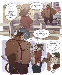 Rating: e
ID: 5609797
Date: 2025-05-30 16:58:08 -0400
Status: active
Score: 59
2025 absurd_res anthro anthro_on_anthro areola barazoku barrel belly biceps big_muscles big_pecs bite_mark bodily_fluids bottle bottomwear bovid bovine breastfeeding breath building bulge canid canine canis cattle claws clothed clothing comic container day dialogue drinking duo emanata english_text erection erection_under_clothing farmer fence fur garden genital_fluids hair hat headgear headwear hi_res hoe hooves horn house huge_muscles huge_pecs lactating male male/male male_breastfeeding male_lactation mammal milk milk_bottle milk_container multiple_scenes musclegut muscular muscular_anthro muscular_male navel nipple_fetish nipple_play nipple_suck nipples notched_ear onomatopoeia open_clothing open_mouth open_shirt open_smile open_topwear outside pants pec_grab pecs precum precum_through_clothing ruffus_woofus shirt signature size_difference smile sound_effects standing sucking suspenders sweat teeth text thick_arms thick_thighs tongue tongue_out tools topwear tuft wet wet_clothing wolf post #5609797