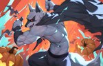 Rating: s
ID: 4936963
Date: 2024-07-23 01:25:26 -0400
Status: active
Score: 83
2023 abs absurd_res anthro arm_wrapping bat black_facial_markings black_markings bulge canid canine canis cape cheek_tuft clothing colorful_theme cross cutting death_(puss_in_boots) dreamworks dual_wielding facial_markings facial_tuft food fruit fur fuzzy genital_outline grey_body grey_fur halloween head_markings hi_res holding_object holding_weapon holidays jack-o'-lantern kemono kuromonsart male mammal markings mask_(marking) muscular muscular_anthro muscular_male navel neck_tuft open_mouth open_smile plant portrait pose pumpkin puss_in_boots_(franchise) red_eyes sickle smile solo three-quarter_portrait tuft v-cut weapon wolf post #4936963