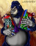 Rating: q
ID: 4427988
Date: 2023-11-21 11:28:36 -0500
Status: active
Score: 3
2007 action_figure anthro ape blue_body blue_fur box bruno_rhynox cigar cigar_in_mouth cigar_smoke container fur gor_(tomcat) gorilla grey_body grey_skin grin haplorhine holding_object humanoid jolyet male mammal object_in_mouth orc primate red_eyes rhinoceros smile smoke smoking solo trassk post #4427988