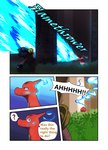 charmeleon comic darrow0 english_text fire forest generation_1_pokemon generation_2_pokemon hi_res nintendo plant pokemon pokemon_(species) quilava speech_bubble text tree yuel