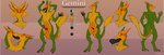 2_mouths 4_arms 4_eyes 4_hands 4_toes absurd_res anthro butt digitigrade feet fluffy fluffy_tail gemini_the_sergal genitals hi_res intersex kissing looking_at_viewer maleherm model_sheet multi_arm multi_ear multi_eye multi_hand multi_limb multi_mouth multicolored_body nude nude_anthro nude_intersex nude_maleherm penis pussy sergal shape_shifter smile smiling_at_viewer solo tail tentacles toes