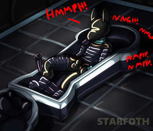 Rating: e
ID: 4215801
Date: 2023-08-05 19:51:38 -0400
Status: active
Score: 38
al_simhara_(the_sims_3) bdsm bondage boots bound buried_alive canid canine canis clothing coffin electronic_arts entombed featureless_face flex_tape footwear great_mother_(setting) grimdark hi_res immurement implied_permanent jackal latex latex_boots latex_clothing latex_footwear latex_skinsuit mammal maxis_(ea) mummification null null_bulge nullification permanent permanent_bondage rubber_clothing sarcophagus shoes skinsuit star_art_hd tape tape_bondage the_sims tight_clothing tomb wraps post #4215801
