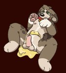 Rating: e
ID: 5547346
Date: 2025-05-03 23:04:22 -0400
Status: active
Score: 14
anthro bodily_fluids canid canine collar fluffybird139 genital_fluids genitals hi_res liquid male mammal peeing_on_self penis solo urine urine_on_self watersports wetting post #5547346