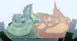Rating: q
ID: 5593334
Date: 2025-05-23 17:45:07 -0400
Status: active
Score: 8
2021 80sarchosaur absurd_res anthro belly big_belly building duo hi_res huge_belly hyper hyper_belly lizard macro male object_vore outside overweight reptile scalie simple_background vore post #5593334