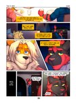 3:4 absurd_res anthro arcanine comic dialogue dylan_(zourik) english_text female generation_1_pokemon generation_7_pokemon hi_res incineroar jessica_(zourik) leo_(zourik) male mother_(lore) mother_and_child_(lore) mother_and_son_(lore) nidoqueen ninetales nintendo parent_(lore) parent_and_child_(lore) parent_and_son_(lore) pokemon pokemon_(species) son_(lore) text zourik