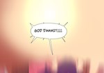 devilchild dialogue female hair hi_res humanoid motion_blur not_furry peculiart purple_hair solo speech_bubble sue_(peculiart)