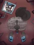 Rating: e
ID: 5583678
Date: 2025-05-19 12:35:20 -0400
Status: active
Score: 40
anthro anus big_butt black_body black_fur bodily_fluids body_writing butt clenching_balls cum cum_drip cum_in_ass cum_inside dripping enjoying eyewear feet foot_fetish foot_focus free_use fur genital_fluids glasses hi_res hindpaw huge_butt hyena hyper male mammal max_(softimp) paws precum public_use puffy_anus softimp solo text_on_butt through_wall writing_on_butt post #5583678