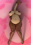 3d_(artwork) anthro belly big_belly big_breasts breasts daz_studio_(artwork) digital_media_(artwork) female giraffe giraffid hi_res huge_breasts huge_hips huge_thighs hyper loneclaw long_neck lying lying_on_ground mammal mature_anthro mature_female on_back on_ground onlyfans orgasm_face sigrid_(loneclaw) solo thick_thighs unbirthing vaginal vore weight_gain wide_hips