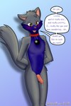Rating: e
ID: 5632818
Date: 2025-06-10 11:54:57 -0400
Status: active
Score: 3
2:3 animal_genitalia animal_penis anthro balls blue_body blue_fur blush bodily_fluids brown_eyes chest_tuft collar collar_only domestic_cat english_text erection felid feline feline_genitalia feline_penis felis fluffy fur genital_fluids genitals gradient_background grey_body grey_fur hands_behind_back hi_res male mammal nude penis precum scout_the_cat_(character) scoutthecat02 shy simple_background solo speech_bubble text tuft post #5632818