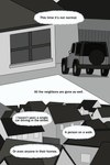 2:3 adobe_photoshop_(artwork) black_text building car comic detailed_background dialogue digital_drawing_(artwork) digital_media_(artwork) english_text greyscale hi_res house jeep monochrome neighborhood outside sebdoggo serenity_(comic) suburbs text thought_bubble vehicle window zero_pictured