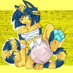 Rating: e
ID: 5576152
Date: 2025-05-16 08:32:09 -0400
Status: active
Score: 48
1:1 animal_crossing ankha_(animal_crossing) anthro blue_eyes blue_pawpads clothed clothing diaper diaper_fetish diximmo domestic_cat feces feet felid feline felis female fur hi_res hindpaw looking_at_viewer mammal nintendo pawpads paws pooping raised_leg soiled_diaper soiling soiling_diaper solo unclean_diaper used_diaper wearing_diaper yellow_body yellow_fur post #5576152