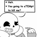 1:1 absurd_res animated_skeleton azen_(artist) bone english_text hi_res humor male monochrome not_furry pun sans_(undertale) skeleton solo text undead undertale undertale_(series)