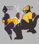 Rating: e
ID: 5464344
Date: 2025-03-29 16:42:25 -0400
Status: active
Score: 45
1_eye absurd_res anthro big_breasts big_butt big_penis black_body black_sclera black_skin blush bodily_fluids bracelet breasts butt clothing crocodile crocodilian cum cum_on_back cum_on_breasts cum_on_butt cum_on_self duo exclamation_point eyes_closed female genital_fluids genitals grinding half-closed_eyes heart_symbol hi_res hot_dogging humanoid jewelry male male/female mehdrawings narrowed_eyes penis prisma_(fr0gv0re) pupils red_pupils reptile scalie seductive sex shape_head sharp_teeth teeth text voladile_(fr0gv0re) yellow_clothing post #5464344