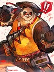 Rating: s
ID: 5536141
Date: 2025-04-28 12:13:15 -0400
Status: active
Score: 6
2025 3:4 absurd_res anthro artist_name bear black_body black_bottomwear black_clothing black_fur black_pants bottomwear clothing exclamation_point eyewear ezi_zeke fighting_pose fur giant_panda glasses headgear headwear hi_res male mammal mihoyo multicolored_body multicolored_fur overweight overweight_male pan_yin_hu pants pose shirt simple_background solo speech_bubble text thiren topwear two_tone_body two_tone_fur white_background white_body white_fur yellow_clothing yellow_shirt yellow_topwear zenless_zone_zero post #5536141