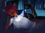 Rating: s
ID: 5593899
Date: 2025-05-23 23:00:04 -0400
Status: active
Score: 2
anthro bedding black_body black_fur black_lips black_nose blanket canid canine clothing fox fur hair hand_under_head lips lying male mammal night on_side orange_body orange_fur prosthetic prosthetic_arm prosthetic_limb red_hair relaxing shirt solo tank_top thick_bottom_lip topwear vahnfox white_body white_fur post #5593899