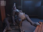 Rating: q
ID: 4559011
Date: 2024-01-26 19:17:10 -0500
Status: active
Score: 215
3d_(artwork) almost_fully_inside anthro anthro_pred belly big_belly blu_(bludoe) breasts claws digital_media_(artwork) eyes_closed female fish gills grey_body grey_nipples gym hand_on_belly hi_res marine navel nipples nude oral_vore ruth_(sharkstuff) shark sharkstuff sitting swallowing toe_claws vore post #4559011