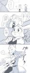 2016 anthro canid canine clothed clothing comic disney female fox hi_res japanese_text judy_hopps lagomorph leporid male mammal monochrome nick_wilde rabbit red_fox sagara_shino text translated true_fox zootopia