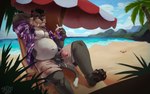 Rating: e
ID: 5158837
Date: 2024-11-03 16:08:09 -0500
Status: active
Score: 23
5_fingers absurd_res aloha_shirt alternate_version_at_source ambient_arthropod ambient_crab ambient_crustacean ambient_sealife anthro balls barefoot beach beach_chair beach_umbrella belly beverage big_belly black_nipples black_nose black_pawpads blue_background blue_eyes bottomwear chest_fur chest_tuft claws clothed clothing coconut_tree container cup detailed_background digital_media_(artwork) ear_piercing erection feet felid fingers flaccid food fruit fruit_tree fur genitals glans grey_body grey_fur hair half-erect hi_res holding_object humanoid_genitalia humanoid_penis looking_at_viewer lying male mammal mountain muscular navel nipples on_back open_clothing open_shirt open_topwear outside overweight overweight_male palm_tree parasol partially_clothed pattern_clothing pattern_shirt pattern_topwear pawpads paws pecs penis piercing pink_glans plant prehistoric_species purple_clothing purple_drink purple_shirt purple_topwear ring_piercing saber-toothed_tiger sand sea seaside shirt shorts simple_background sky smile snowhund solo tail tan_bottomwear tan_clothing tan_shorts teeth toe_claws toes topwear tree tuft water white_body white_fur post #5158837