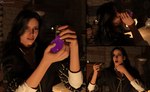 3d_(artwork) clothed clothing conditional_dnp digital_media_(artwork) female hi_res human human_only inside magic_user mammal not_furry potion sequence shawoo the_witcher yennefer_of_vengerberg