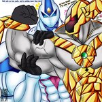 Rating: q
ID: 5504382
Date: 2025-04-14 18:36:51 -0400
Status: active
Score: 1
1:1 2023 abs armor biceps big_biceps big_muscles blush bodily_fluids colored dialogue digital_drawing_(artwork) digital_media_(artwork) duel_monster duo elemental_hero_neos english_text flexing flexing_bicep hand_on_arm heart_symbol hero hi_res horn humanoid implied_gay male muscular muscular_humanoid muscular_male number_39_utopia pecs petting sweat text vein veiny_muscles vektorthedrakat(artist) yu-gi-oh! post #5504382