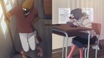 Rating: q
ID: 5603928
Date: 2025-05-28 06:50:27 -0400
Status: active
Score: 5
16:9 animal_humanoid anthro avian avian_humanoid bottomwear bus classroom clothing commercial_vehicle desk desperation duo furniture hi_res hoodie humanoid jager-darklite male pants school shorts sweatpants table topwear vehicle widescreen post #5603928