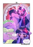 absurd_res adopted_(lore) ahegao anthro anthro_on_anthro anthro_penetrated anthro_penetrating anthro_penetrating_anthro balls_deep blush bodily_fluids bottomless breasts claws clothed clothed/nude clothed_female clothing comic cum cum_in_pussy cum_in_uterus cum_inside deep_penetration dragon duo english_text equid equine eye_roll female female_penetrated friendship_is_magic from_front_position genital_fluids genitals half-closed_eyes hasbro heart_eyes heart_symbol hi_res horn humanoid_genitalia humanoid_pussy internal interspecies looking_pleasured lying magic male male/female male_penetrating male_penetrating_female mammal missionary_position my_little_pony mythological_creature mythological_equine mythological_scalie mythology narrowed_eyes nipples nude on_back pajama_shirt peachmayflower penetration penis pseudo_incest_(lore) pussy raised_clothing raised_shirt raised_topwear scalie sex shirt spike_(mlp) spread_legs spreading table_lotus_position text tongue tongue_out topwear twilight_sparkle_(mlp) uterus vaginal vaginal_fluids vaginal_penetration winged_unicorn wings