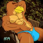 Rating: q
ID: 5591712
Date: 2025-05-22 21:35:40 -0400
Status: active
Score: 4
1:1 2019 5_fingers abs accipitrid accipitriform anthro avian beak bird blue_clothing blue_thong blue_underwear brown_body brown_feathers bulge closed_smile clothed clothing digital_media_(artwork) eyes_closed fabfelipe feathers fingers glistening glistening_body hand_behind_head hi_res male mouth_closed muscular muscular_anthro muscular_male reclining sleeping smile solo thong thong_only topless topless_anthro topless_male underwear underwear_only yellow_beak post #5591712