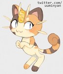 Rating: s
ID: 5463791
Date: 2025-03-29 11:44:46 -0400
Status: active
Score: 32
2019 3_fingers 3_toes :3 anthro artist_name blush brown_body brown_fur brown_tail_tip calico_cat coin countershading digital_drawing_(artwork) digital_media_(artwork) digitigrade dipstick_tail domestic_cat eyelashes fangs feet felid feline felis fingers fur generation_1_pokemon grey_background looking_at_viewer mammal markings meowth multicolored_body multicolored_fur multicolored_tail nintendo orange_body orange_fur pink_inner_ear pokemon pokemon_(species) pupils simple_background slit_pupils solo striped_markings striped_tail stripes tail tail_markings tan_body tan_fur teeth text toes url uumi whiskers post #5463791
