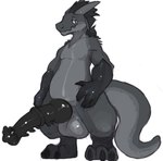 2021 animal_genitalia animal_penis anthro arm_tuft balls belly big_balls big_penis black_body black_claws black_fur black_hair black_knot black_penis claws equine_genitalia equine_penis erection finger_claws flared_penis fur furred_kobold furred_scalie genitals grey_balls grey_body grey_fur grey_horn hair half-closed_eyes head_tuft hi_res horn huge_balls huge_penis hybrid_genitalia hybrid_penis knot knotted_equine_penis knotted_penis kobold long_penis looking_at_viewer male medial_ring multicolored_body multicolored_fur narrowed_eyes neck_tuft pecs penile_spines penis redishdragie scalie shoulder_tuft simple_background slightly_chubby slightly_chubby_anthro slightly_chubby_male solo standing tail teeth thick_tail thick_thighs toe_claws tuft two_tone_body two_tone_fur white_background