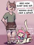 Rating: q
ID: 4866114
Date: 2024-06-20 07:35:57 -0400
Status: active
Score: 156
2024 anthro blank_stare blush body_control bottomwear canid canine canis clothing dialogue digital_drawing_(artwork) digital_media_(artwork) domestic_cat dominant dominant_male duo ear_piercing empty_eyes english_text felid feline felis female footwear fur green_clothing green_shirt green_t-shirt green_topwear grey_body grey_fur hair hi_res holm_holm hypnosis industrial_piercing kneeling looking_at_viewer male male/female male_dominating_female mammal mind_control motherfucker_=_receiver nonbinary_(lore) piercing pink_hair red_bottomwear red_clothing red_skirt resisting shirt shoes skirt smile sneakers speech_bubble standing submissive submissive_female t-shirt text topwear trans_(lore) white_body white_fur post #4866114