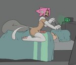 Rating: e
ID: 4317685
Date: 2023-09-27 16:18:44 -0400
Status: active
Score: 87
angry animal_genitalia animal_genitalia_on_humanoid animal_humanoid animal_penis anthro bed bedroom big_hands body_outline brown_body brown_skin bulge bulge_on_ass cat_bed cat_humanoid chessly clock digital_clock duo early_morning electronics faceless_character faceless_male felid felid_humanoid feline feline_genitalia feline_humanoid feline_penis feline_tail femboy footprint frustrated fur furniture genitals hair head_under_pillow hi_res hidden_eyes hitting hitting_head human humanoid humanoid_with_feline_genitalia imminent_sex male male/male mammal mammal_humanoid markings momomcds night nude on_bed pawpads pawprint pawprint_(marking) paws penis pet_bed pink_hair pink_pawpads pink_penis sleeping straddling under_blanket waking_up white_body white_fur post #4317685
