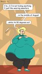 Rating: s
ID: 4267858
Date: 2023-09-01 21:03:56 -0400
Status: active
Score: 1
2010 anthro belly big_belly big_breasts big_butt blonde_hair blue_eyes blush bodily_fluids bottomwear breasts butt clothing copyright_symbol digital_media_(artwork) english_text female footwear gerbil hair hi_res huge_breasts huge_butt huge_thighs mammal murid obese obese_anthro obese_female open_mouth overweight overweight_anthro overweight_female pants rodent sandy_(satsumalord) satsumalord shoes solo speech_bubble sweat symbol text thick_thighs post #4267858