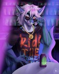 Rating: s
ID: 5423536
Date: 2025-03-09 23:54:42 -0400
Status: active
Score: 3
2024 4:5 anthro bar beverage_can blue_body blue_claws blue_skin chorny_vasiliok claws detailed_background digital_drawing_(artwork) digital_media_(artwork) ear_piercing ear_ring english_text eyelashes eyewear fish furniture gills hair hand_on_hip hand_on_own_hip hi_res humanoid_hands inside jewelry looking_at_viewer looking_over_sunglasses male marine neck_gills necklace piercing ring_piercing shaded shark smile smiling_at_viewer snout solo sunglasses table tail text text_on_t-shirt white_eyelashes white_hair yellow_eyes post #5423536