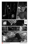 2022 alert anthro antlers arthropod beastars bed canid canine canis cardigan cervine clothing comic deer denim denim_clothing dialogue digital_media_(artwork) duo english_text feet furaffinity furniture glock greyscale gun handgun hi_res holster hoodie horn insect inside legoshi_(beastars) lepidopteran light louis_(beastars) lying male male/male mammal monochrome moth patreon patreon_logo pillow pistol pounce prosthetic prosthetic_leg prosthetic_limb ranged_weapon red_deer solo_focus speech_bubble spiritd text theater topwear url weapon wolf worried yelling