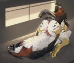Rating: e
ID: 4840808
Date: 2024-06-09 16:22:50 -0400
Status: active
Score: 94
absurd_res accipitrid accipitriform anthro anus aquilinae avian avian_arms avian_feet beak bed big_butt bird black_body black_feathers bodily_fluids breasts butt butt_grab cowgirl_position cum cum_inside cum_while_penetrated dripping duo eagle ejaculation exposed_breasts eyes_closed feather_markings feather_tuft feathered_arms feathered_crest feathers feathery_butt feet female forearms from_front_position furniture genital_fluids genitals hand_on_butt head_crest hi_res inside ksejl looking_pleasured male male/female markings milo_(fefquest) moan muscular muscular_anthro muscular_male mystere_(crenchaw_wolf) on_bed on_bottom on_top open_mouth orange_body orange_feathers orgasm ornate_hawk-eagle penetration pussy red_pussy saliva saliva_drip saliva_string scaled_forearms scaled_legs scales sex simultaneous_orgasms tail tail_feathers talon_hands talons text thick_thighs toes tuft url white_body white_feathers window post #4840808