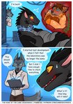 Rating: q
ID: 5549674
Date: 2025-05-04 23:26:06 -0400
Status: active
Score: 49
2025 abdominal_bulge anthro belly biped black_body black_scales blush bodily_fluids breath canid canine cheek_spikes collar colored comic computer darkdraconica darky_(darkdraconica) dialogue digital_drawing_(artwork) digital_media_(artwork) dragon duo electronics english_text eyewear facial_spikes female feral glasses grey_body hand_on_belly hi_res horn inside_stomach internal laptop lying male mammal mythological_creature mythological_scalie mythology neck_spikes on_back onomatopoeia oral_vore orange_body organs quadruped rumbling_stomach scales scalie soft_vore sound_effects speech_bubble spikes spikes_(anatomy) standing stomach stomach_acid surprise sweat sweatdrop text url vore yellow_eyes post #5549674
