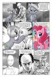 absurd_res anon bald blue_eyes border clothed clothing comic cutie_mark dialogue ellipsis english_text equid equine female feral friendship_is_magic frown fur grey_body grey_fur grey_hair hair hasbro hi_res horse human inside limestone_pie_(mlp) looking_down looking_up male mammal marble_pie_(mlp) monochrome multicolored_hair muscular my_little_pony open_mouth partially_clothed pencils_(artist) pink_body pink_fur pink_hair pinkie_pie_(mlp) pony purple_eyes scowl scrunchy_face sitting speech_bubble teeth text tongue two_tone_hair white_border wide_eyed yellow_eyes