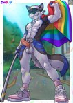 Rating: e
ID: 5644363
Date: 2025-06-15 15:58:33 -0400
Status: active
Score: 50
anthro areola armpit_hair ball_tuft balls bashbl-ux biped body_hair canid canine canis clothing flag footwear genitals glans happy_trail hi_res humanoid_genitalia humanoid_penis lgbt_pride male male_anthro mammal nipples penis pink_clothing pink_footwear pink_shoes plantigrade pride_colors pubes public public_exposure qr_code rainbow_flag rainbow_pride_flag rainbow_symbol shoes six-stripe_rainbow_pride_colors solo street tuft vein veiny_penis wolf post #5644363