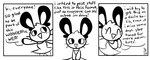 Rating: s
ID: 5357476
Date: 2025-02-07 13:36:43 -0500
Status: active
Score: 4
3_panel_comic anthro black_ears black_eyes black_hands black_text black_whiskers blush blush_lines clothed clothed_anthro clothed_female clothing comic dialogue digital_drawing_(artwork) digital_media_(artwork) dress exclamation_point female female_anthro flowsie fur greeting greeting_viewer happy head_tuft introduction lagomorph leporid looking_aside low_res mammal monochrome open_mouth open_smile rabbit smile solo speech_bubble text tuft whiskers white_body white_clothing white_dress white_fur white_inner_ear white_speech_bubble white_tuft whitespace_bunny whitespace_bunny_(flowsie) post #5357476