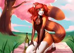 Rating: s
ID: 4362646
Date: 2023-10-20 00:52:22 -0400
Status: active
Score: 71
ailurid anthro anutka biped black_clothing black_dress blue_sky bottle cherry_blossom cherry_blossom_tree cherry_tree cleavage_cutout clothed clothing cloud container crossdressing cutout day detailed_background digital_media_(artwork) dress eyebrows eyelashes femboy flower fruit_tree green_eyes hair hi_res kneeling legwear lens_flare male mammal markings outside picnic_blanket plant prunus_(flower) red_hair red_panda ring_(marking) ringed_tail shaded sky solo striped_markings striped_tail stripes tail tail_markings thigh_highs tree white_clothing white_legwear white_thigh_highs post #4362646