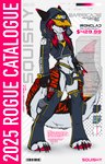 Rating: q
ID: 5583663
Date: 2025-05-19 12:23:31 -0400
Status: active
Score: 34
anthro armor black_hair bulge canid canine claws clothed clothing cropped_hoodie cyberpunk digitigrade english_text femboy green_eyes gun hair handgun hat headgear headwear hi_res hood_up jockstrap legwear long_hair long_tail male mammal midriff navel pistol ranged_weapon red_hair skimpy solo standing streetwear stripes tail techwear tekkymunster text thong toe_claws toeless_legwear translucent translucent_clothing translucent_hat translucent_headwear unconvincing_armor underwear weapon post #5583663