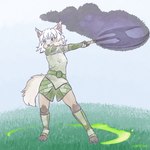 1:1 5_toes action_pose anthro armor armored_gloves attack_pose belt biped breasts brown_body brown_fur cheek_tuft claws clothed clothing digital_media_(artwork) double_axe ear_tuft energy facial_tuft fantasy faulds feet felid feline female female_anthro fur gloves grass greataxe greaves green_energy green_eyes grey_body grey_fur hair handwear holding_melee_weapon holding_object holding_weapon humanoid_feet inner_ear_fluff istaria_chronicles_of_the_gifted kaelies_(character) leg_armor leg_markings lynx magic mammal markings medieval_armor melee_weapon multicolored_body multicolored_fur pauldron pink_nose plant plantigrade plate_armor pose purple_energy sabatons scale_armor sky small_breasts socks_(marking) solo standing tail tan_body tan_fur tan_inner_ear_fluff toes tuft unimpressive_(artist) weapon white_hair