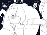 Rating: e
ID: 5273005
Date: 2024-12-28 23:48:11 -0500
Status: active
Score: 166
4:3 alphys anthro asriel_dreemurr balls belly bent_over big_butt big_penis black_and_white black_background blush blush_lines bodily_fluids boss_monster_(undertale) breasts butt catty_(undertale) cum cum_in_mouth cum_inside cum_on_face cum_string dominant dominant_female dracozhilla eyewear felid fellatio female floppy_ears fur fur_tuft genital_fluids genitals glasses group gynomorph hair half-closed_eyes head_tuft heart_pupils hi_res horn implied_cuckold implied_oral intersex long_ears male male/female mammal monochrome narrowed_eyes navel open_mouth open_smile oral overweight penile penis reptile scalie sex simple_background slightly_chubby smile submissive submissive_male teeth thick_thighs trio tuft undertale undertale_(series) post #5273005