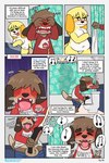 2:3 absurd_res animal_crossing anthro aroused balls bathing belly blush blushing_profusely bodily_fluids breasts breath brother_(lore) brother_and_sister_(lore) bulge canid canine canis clothing comic crushpepper cum cum_on_clothing cum_on_panties cum_on_underwear digby_(animal_crossing) domestic_dog duo embarrassed english_text enjoying female genital_fluids genitals hi_res humanoid_genitalia humanoid_penis incest_(lore) isabelle_(animal_crossing) journal male mammal masturbating_with_clothes masturbation musk nintendo panties penis pussy shih_tzu shower showering sibling_(lore) singing sink sister_(lore) slightly_chubby slightly_chubby_anthro slightly_chubby_female smug sweat text toilet towel toy_dog twincest_(lore) twins_(lore) underwear urine