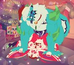 2024 2_penises abdominal_bulge ahegao animated antennae_(anatomy) anthro anthro_penetrated arm_tuft arthropod bedroom_eyes berserker_retro big_breasts blue_body blush blushing_profusely bodily_fluids bouncing_breasts breasts christmas christmas_clothing clothing deep_penetration demon double_penetration dragon duo female female_penetrated from_front_position fucked_silly fur genital_fluids genitals green_eyes hair happy happy_sex heart_eyes heart_symbol holidays horn insect interspecies larger_male legs_up lepidopteran looking_pleasured male male/female male_penetrating male_penetrating_female mating_press moth multi_genitalia multi_penis muscular muscular_male mythological_creature mythological_scalie mythology narrowed_eyes neck_tuft nipples open_mouth overweight overweight_male penetration penile penile_penetration penis penis_in_pussy pinned pinned_to_ground retrospecter_(character) sakuroma_(retrospecter) scalie seductive sex short_playtime size_difference tail teeth tentabat tongue tongue_out tuft vaginal vaginal_fluids vaginal_penetration white_hair wrist_tuft