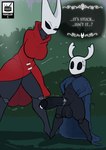 accessory anthro arthropod balls big_balls big_breasts big_penis breasts cock_ring duo exoskeleton female foreskin gameplay_mechanics genitals glans hi_res hollow_knight hornet_(hollow_knight) humanoid_genitalia humanoid_penis jewelry larger_female male penis penis_accessory penis_jewelry piekiller retracted_foreskin short_stack sibling_(lore) size_difference small_but_hung smaller_male team_cherry text the_knight_(hollow_knight) thick_thighs vessel_(species)